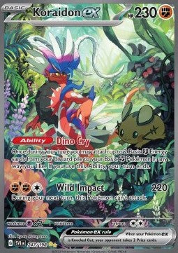 Koraidon ex SVI 247/198 Special Illustration Rare – Scarlatto e Violetto