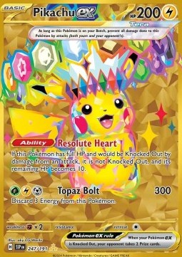 Pikachu ex (SSP 247) – ITA
