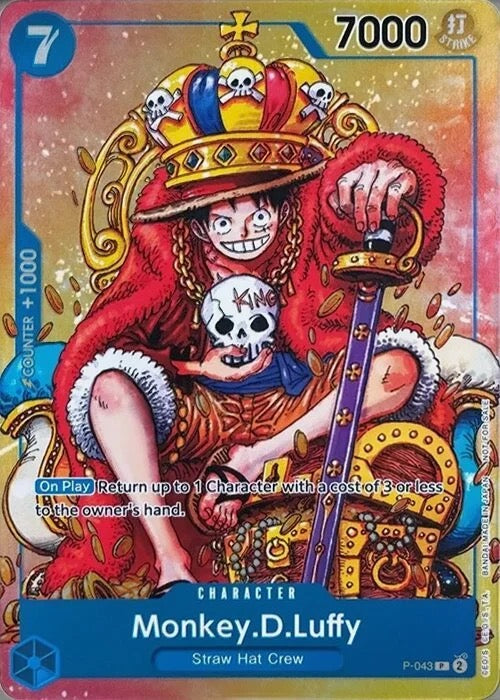 Monkey D. Luffy Convention Promo 2024 Foil ONE PIECE Japanese