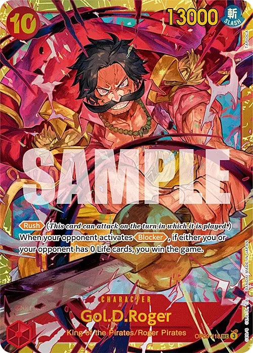 Gol D. Roger Secret Rare OP09 Emperors in the New World ONE PIECE Japanese