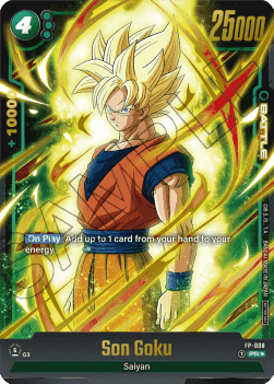 Son Goku FP-008 V.2 Promo – Dragon Ball Super Card Game Fusion World
