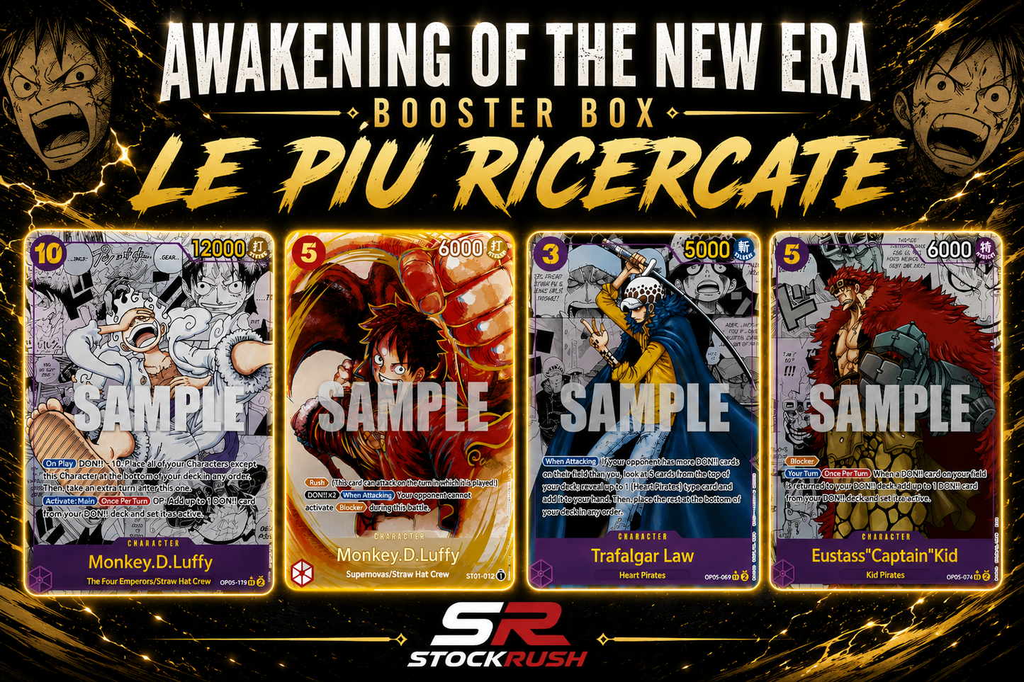 One Piece Card Game OP-05 – Awakening of the New Era Booster Box