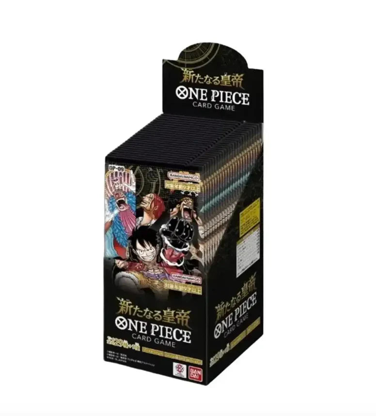 One Piece Card Game – The New Four Emperors OP09 Booster Box (Lingua Giapponese) – BOX Sigillata