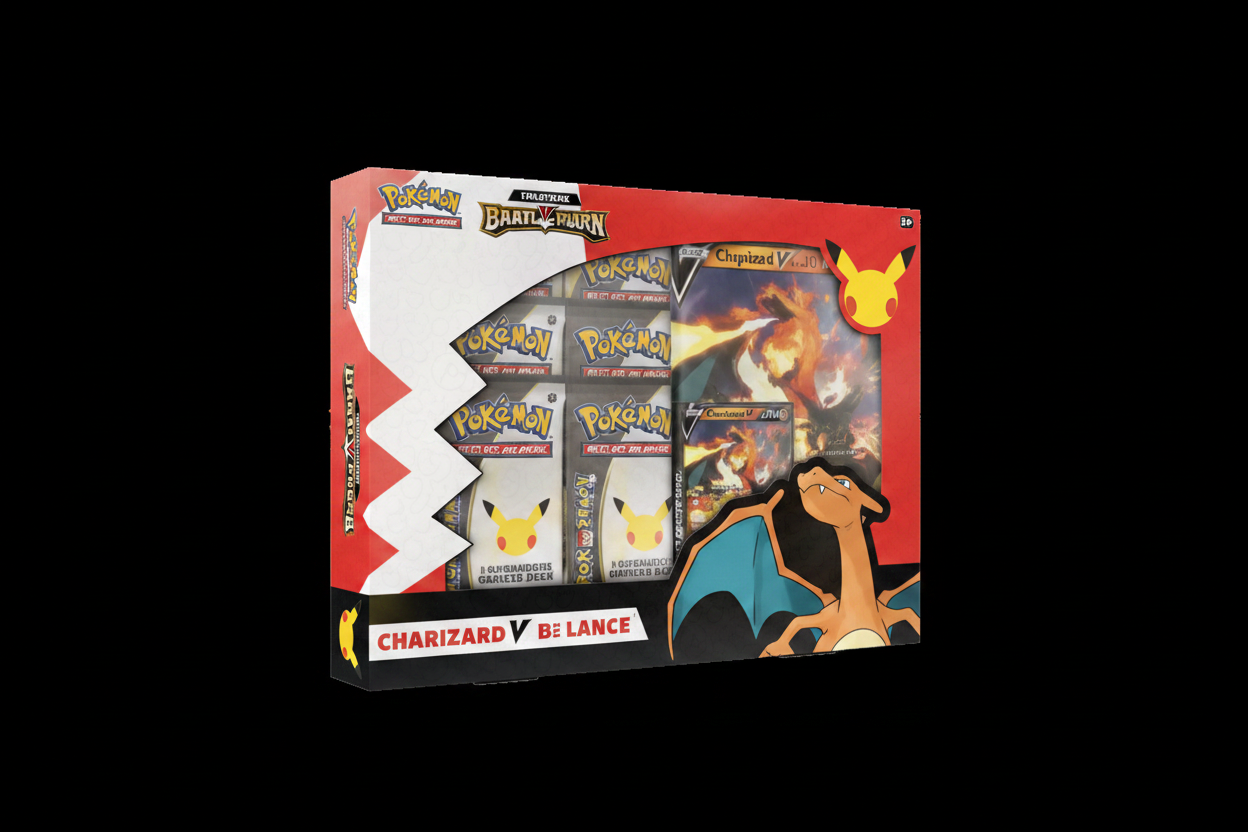 Charizard V Lance Gran Festa - Sfondo Nero