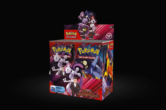 Pokémon Box Display Rivali Predestinati - Sfondo Nero