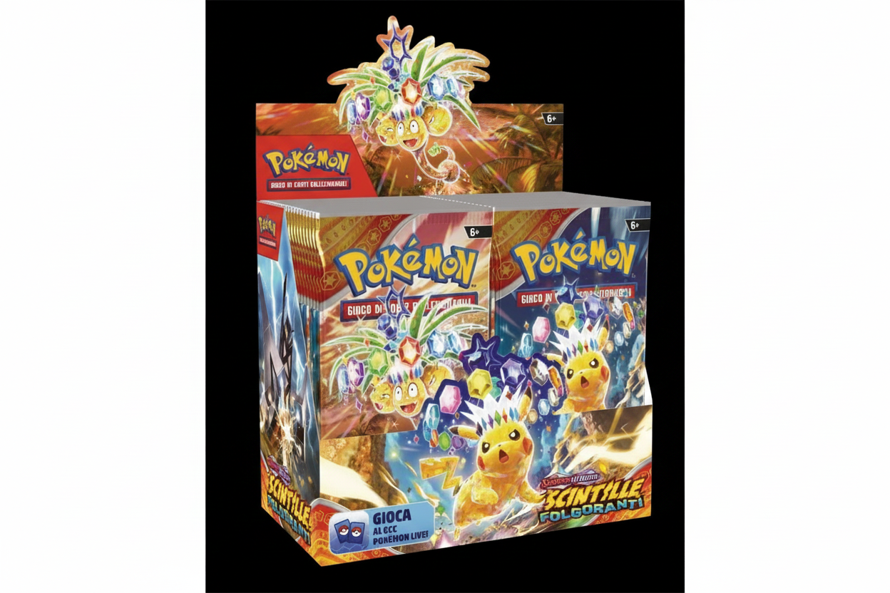 Pokémon Box Display - Sfondo Nero